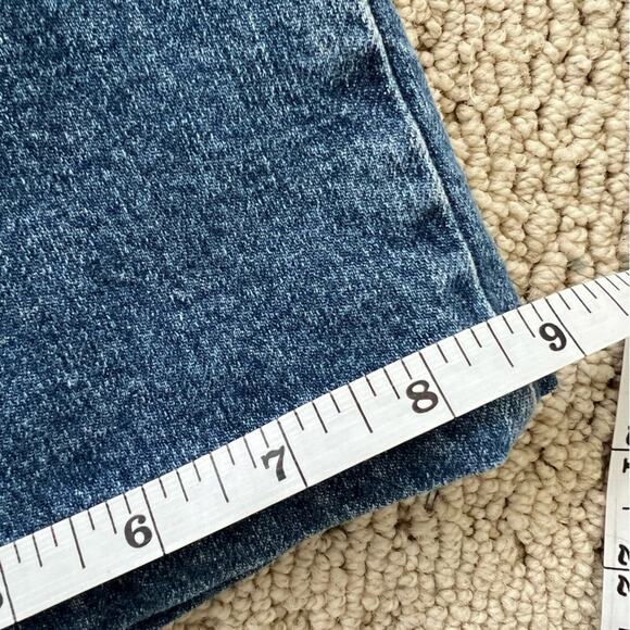 Pendleton straight leg cropped jeans high rise stretchy comfortable size 8 fall - Picture 10 of 11